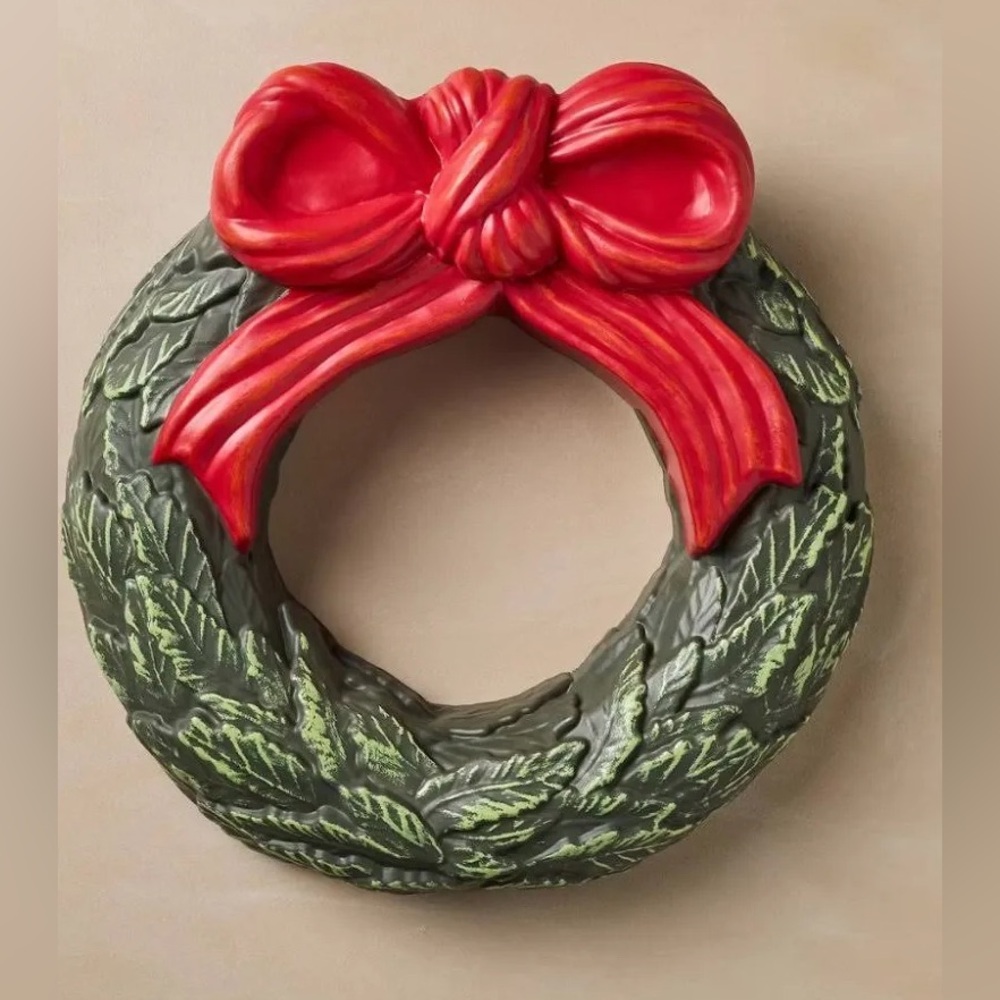 John Derian for Target 16" Wreath with Bow Blow Mold